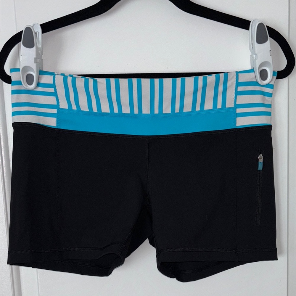 Lululemon booty tight fit running bike shorts 10